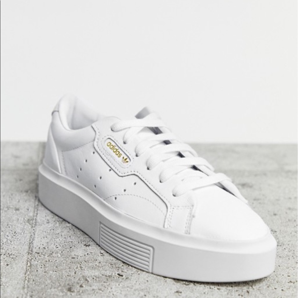 ADIDAS Women’s Hypersleek White Platform Sneaker